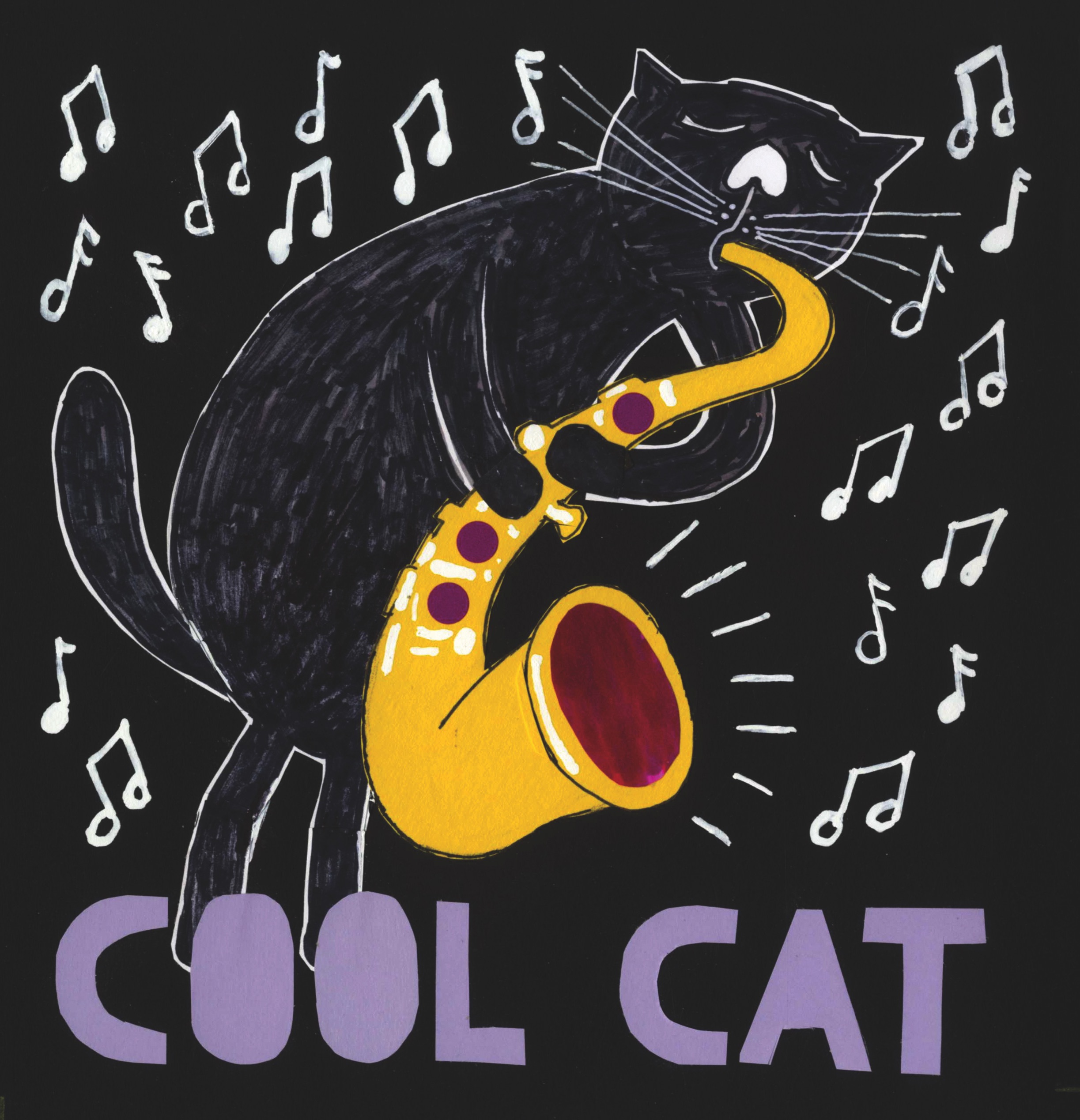 Creative Cats Cool Music Clowder Press